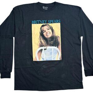 Forever 21 Britney Spears Long Sleeve Crew Neck T-Shirt NWT 1X